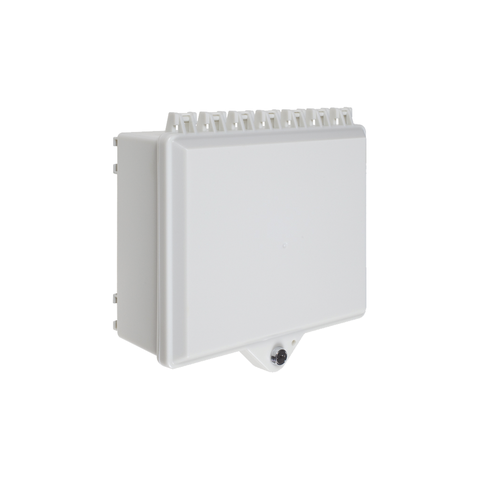 Gabinete de Policarbonato Blanco Súper Resistente, para Uso en Interior o Exterior, Cerradura con Llave STI-7520-OW Gabinete de Policarbonato Blanco Súper Resistente, para Uso en Interior o Exterior, Cerradura con Llave